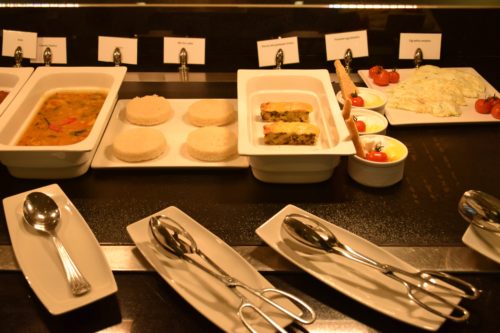 The Emirates Lounge JFK Hot Dishes
