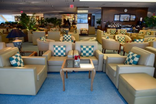The Emirates Lounge JFK Seating