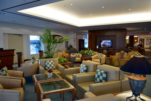 The Emirates Lounge JFK Seating