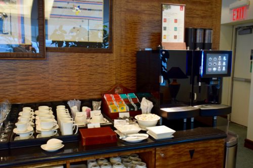 The Emirates Lounge JFK Coffee & Tea