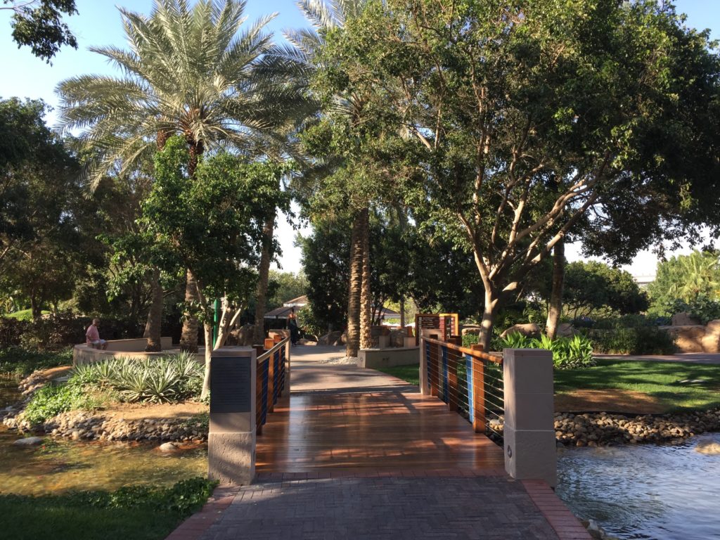 Grand Hyatt Dubai Pathway to Pool