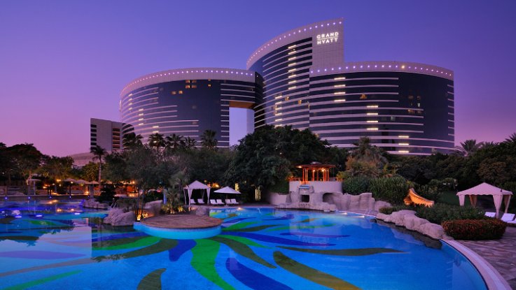 Grand Hyatt Dubai - Outdoor Pool. Photo by hotel.