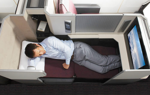 Japan Airlines Business Class on 777