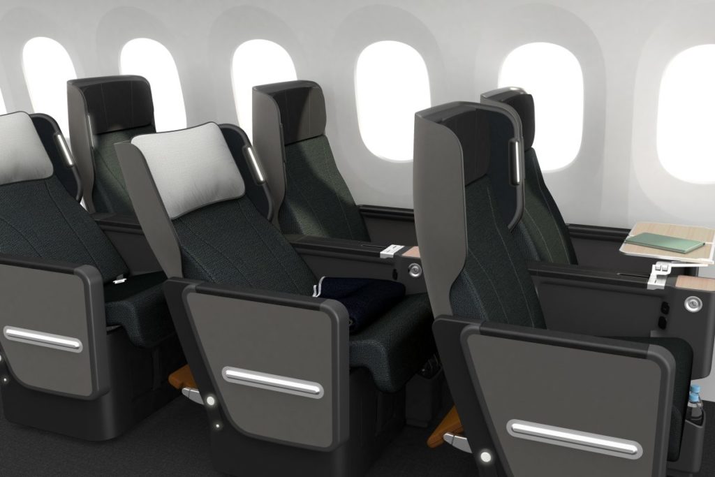 The new Qantas Premium Economy product will debut on the Boeing 787-9. Source: Qantas