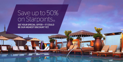 Buy SPG points for up to 50% off with this new offer