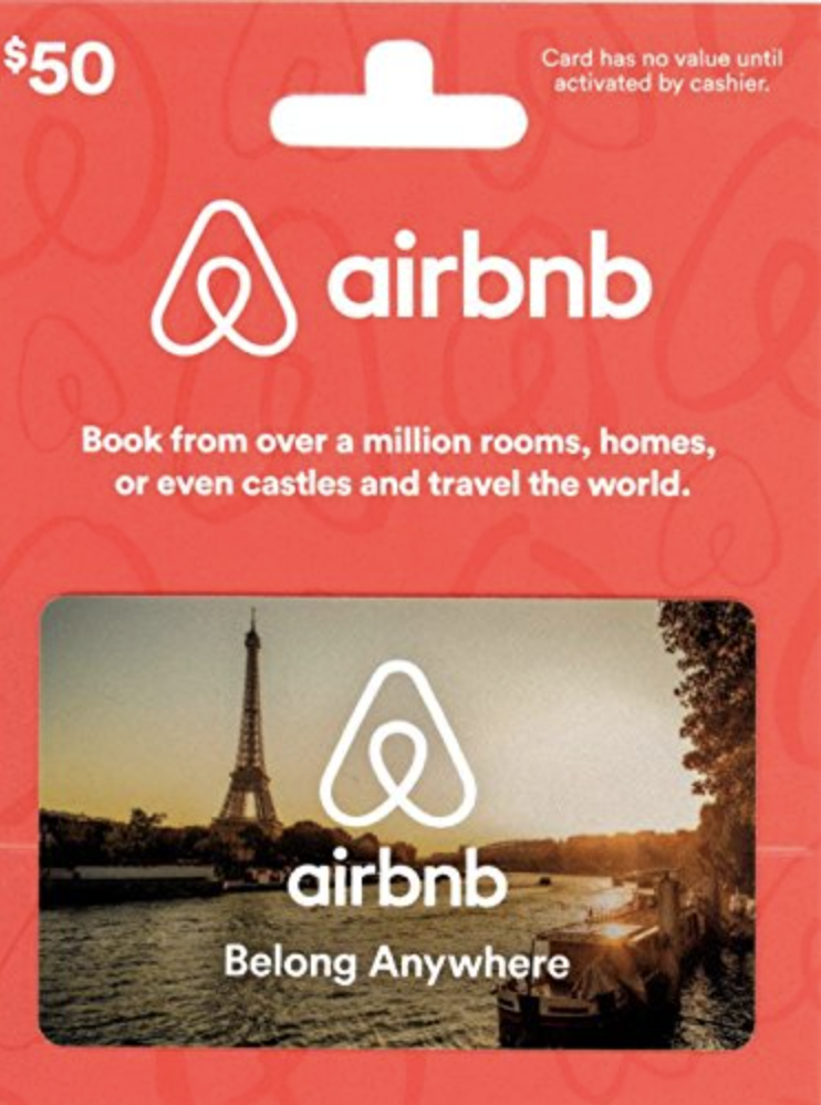 Buy Airbnb 100 EUR gift card always at cheaper prices.
