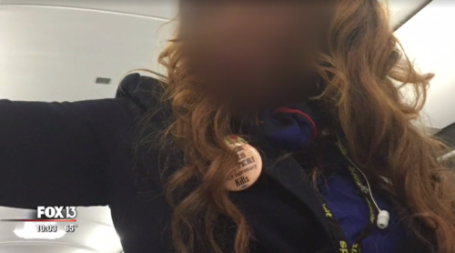 A Spirit Airlines flight attendant was disciplined for wearing a "Black Lives Matter" button, which violates the airline's uniform policy.