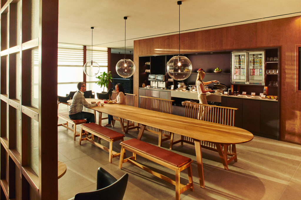 Cathay Pacific's Renovated Lounge in London Heathrow (LHR). Source: Cathay Pacific