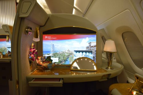 Emirates A380 First Class Seat