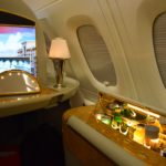 Emirates A380 First Class - In-Seat Mini Bar