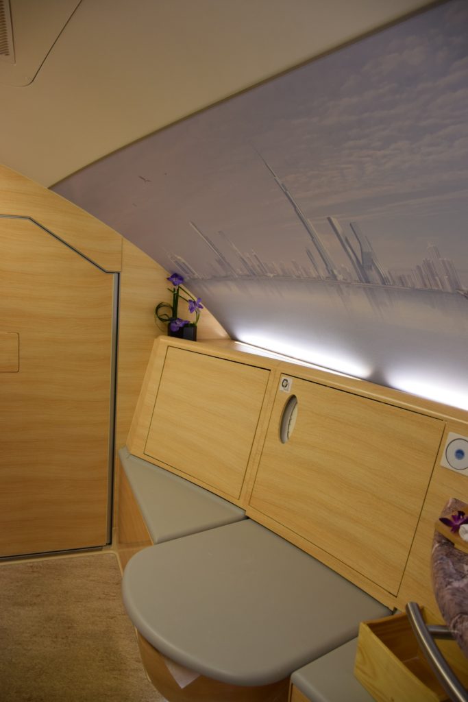 Emirates A380 First Class Bathroom/Shower