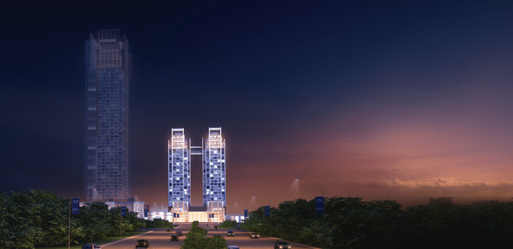 Rendering of One Constitution Avenue, formally named Grand Hyatt Islamabad. Source: One Constitution Avenue