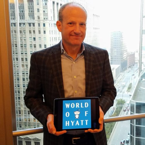 Jeff Zidell, SVP of Loyalty at Hyatt, answered questions from Reddit users in the AMA. @HyattTweets/Twitter