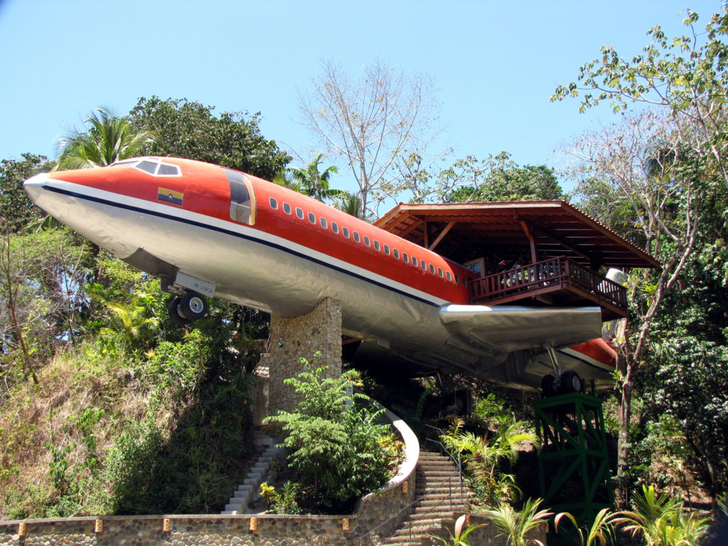 Hotel Costa Verde "727 Fuselage Home" in Costa Rica. Photo courtesy of the hotel.