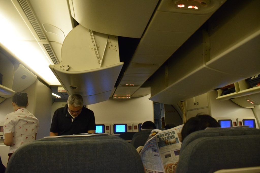 Cathay Pacific Regional Business Class Cabin