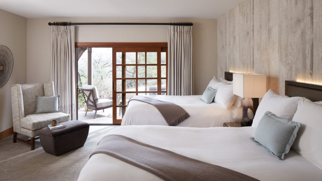 Hyatt has acquired Miraval Group for $215 million, including the resort in Arizona (room pictured). Source: Miraval Resorts