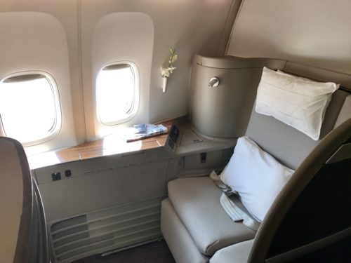 cathay pacific cx first class f
