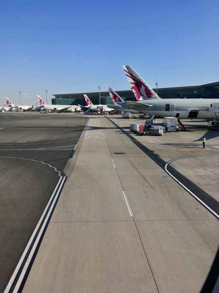 Doha Airport Qatar Airways