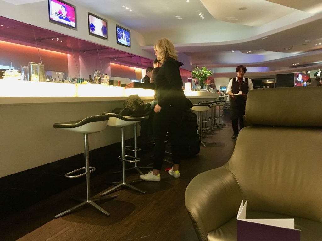 Virgin Atlantic Premium Economy review Virgin Clubhouse London Heathrow to New York Newark