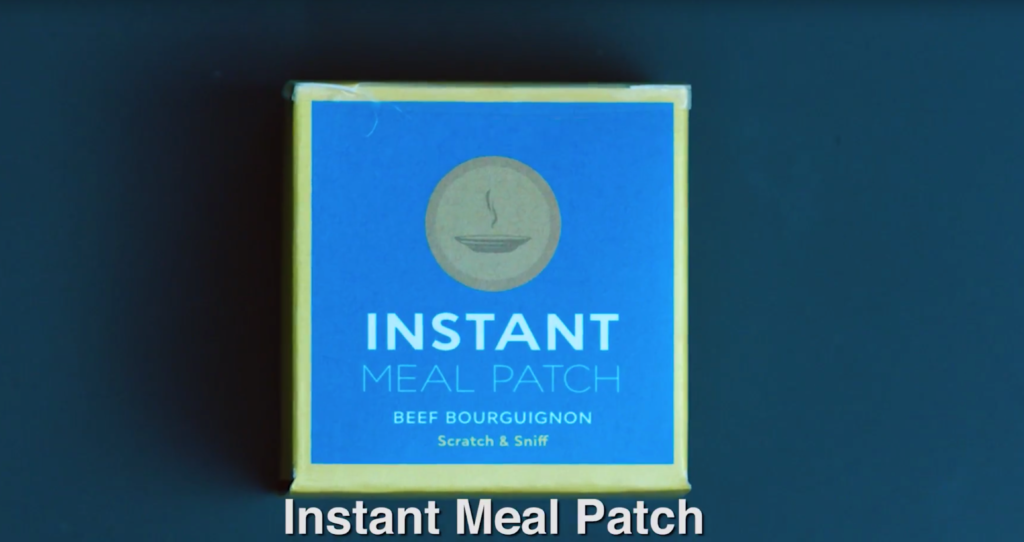 Air France's new "Take a Chance or Fly Air France" ad campaign includes a sweepstake where you can win things like an instant meal patch.