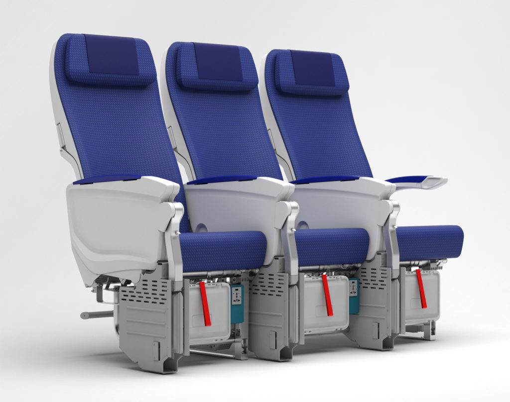 Economy Class will offer a seat pitch of 34 inches on ANA's A380. Source: ANA