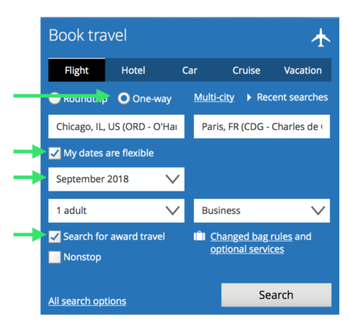 How to Book United MileagePlus or Mileage Plus Award Flight Search Tool 