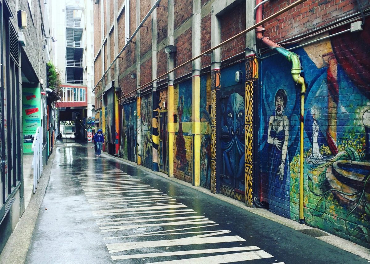 Wellington's laneways - alleys - are vibrant walkthroughs with street art, hidden bars and cafes, and plenty of character. 