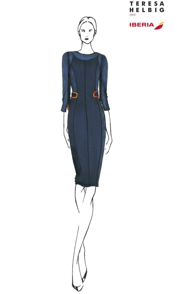 Iberia New Cabin Crew Uniform