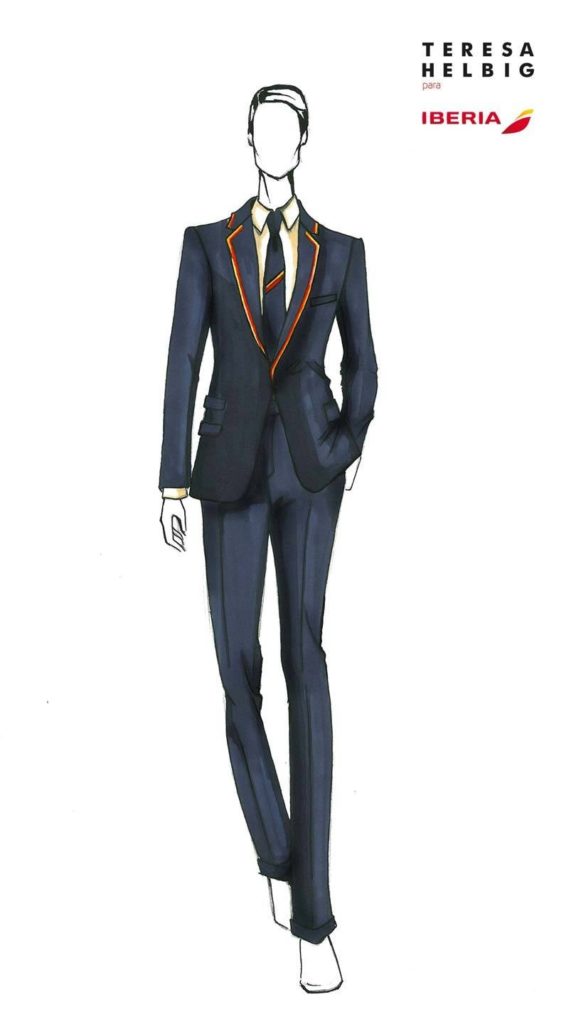Iberia New Cabin Crew Uniform