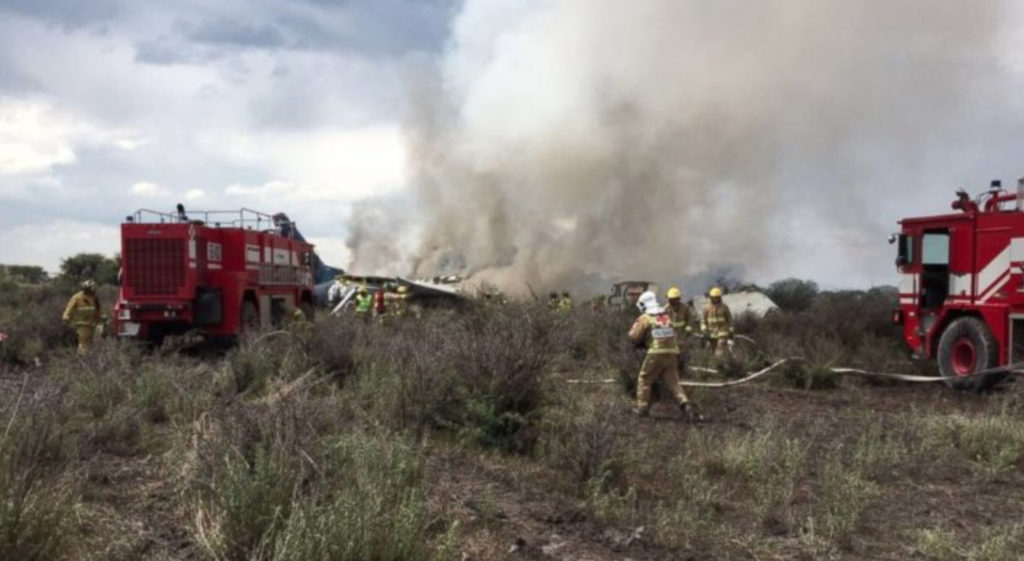 Aeromexico jet crash Embraer E190 Mexico City Durango Gudalupe 
