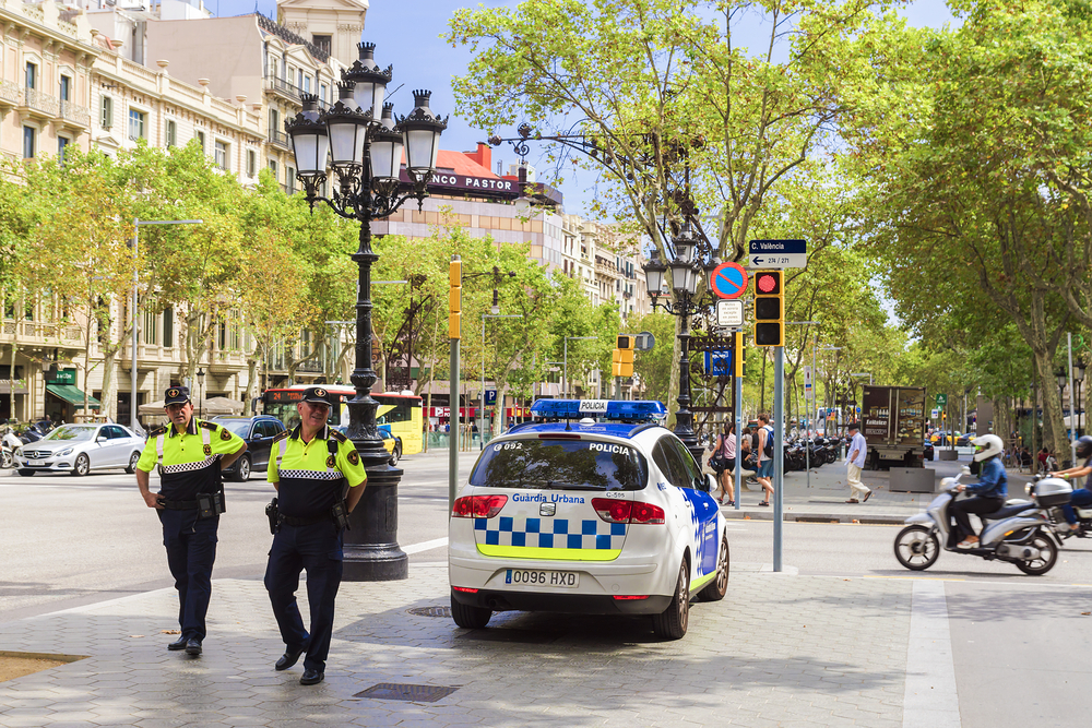 Spanish police, as well as others in Europe, have the right to ask you to produce identification at any time.