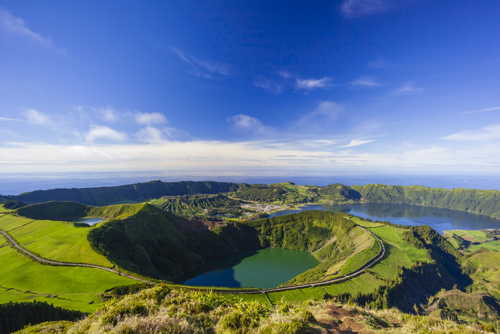 The Azores archipelago lie 850 miles from the coast of Portugal. They're remote and wild, yet a popular destination and accessible from the US.