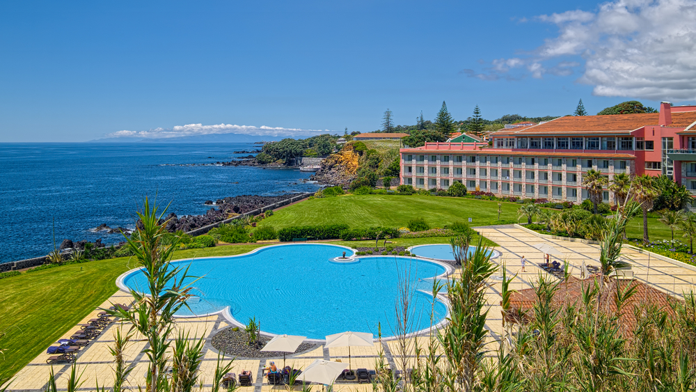 There are few resorts in The Azores, but those that are there are luxurious and welcoming. vidalgo / Shutterstock.com