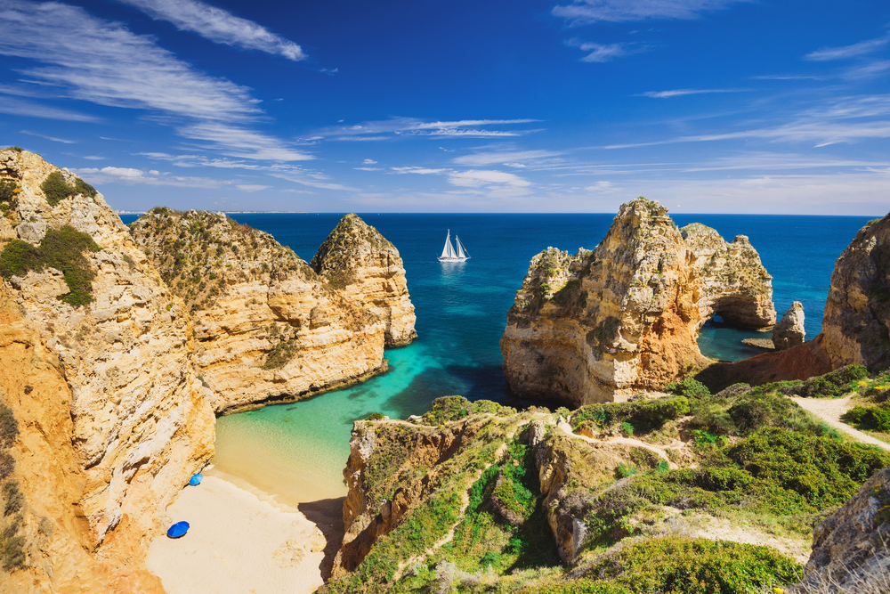 The Algarve is a great addition to a Portugal itinerary, ideal for relaxing after the bustle of Lisbon.