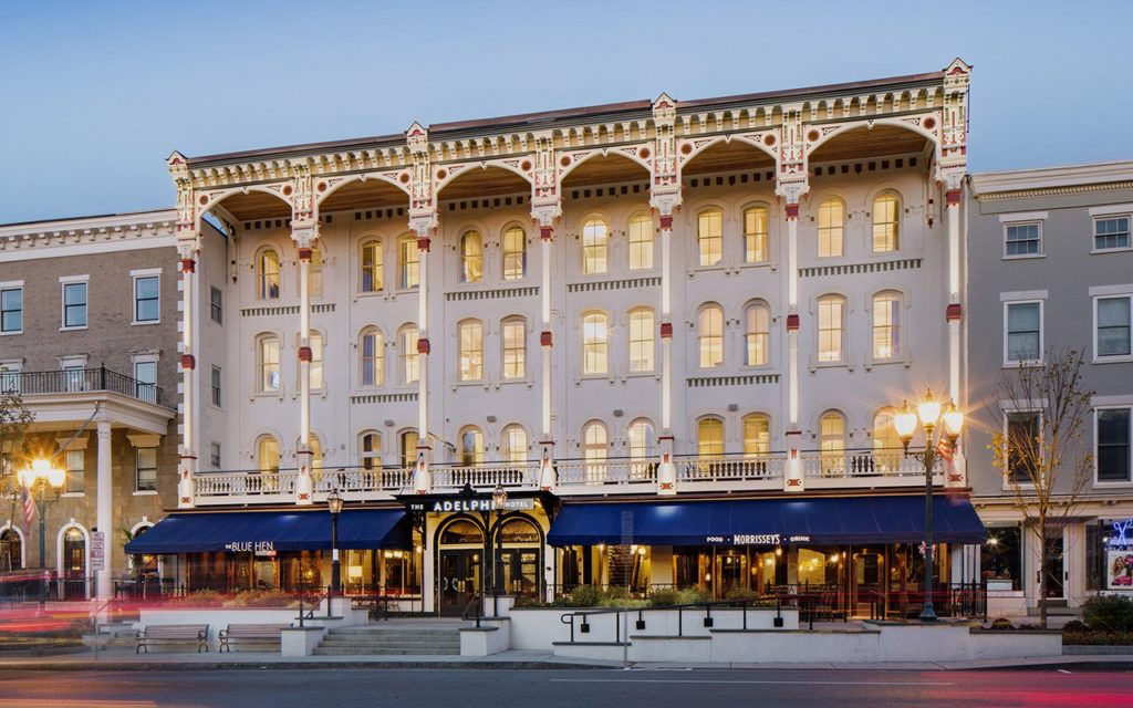 Small Luxury Hotels Saratoga Springs, review, Adelphi Hotel, United States