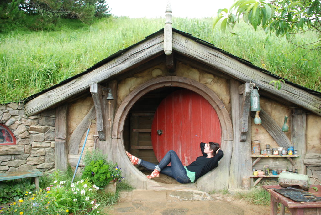 Hobbiton, the Lord of the Rings movie set, is near Matamata, a few hours from Auckland.