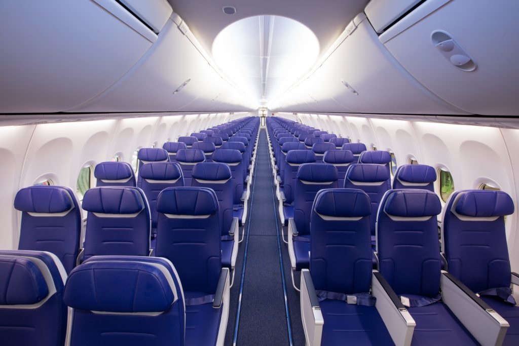 Southwest Air seating