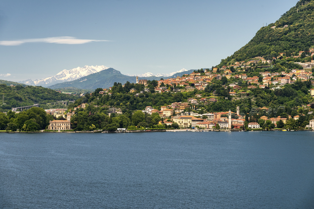 Lake Como is a popular playground for the rich and famous. Set in Italy's northern Lakes District, it's home to numerous luxury hotels and jaw-dropping scenery. Image by Shutterstock.