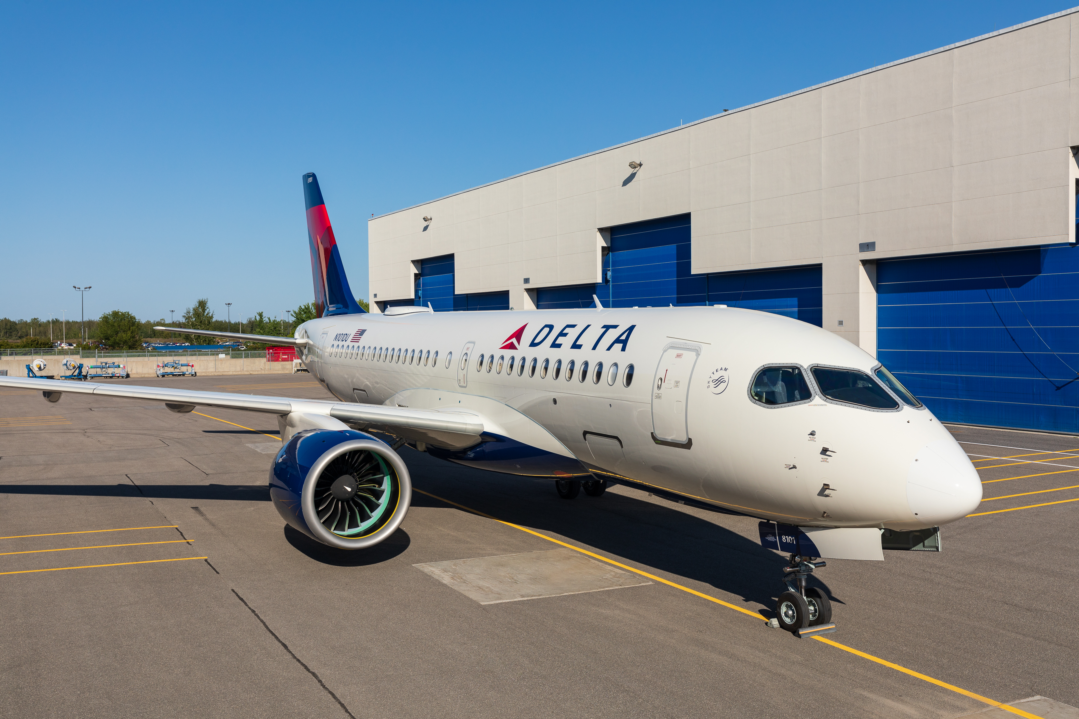 Delta A220 start service