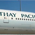 Cathay Pacific Paciic name error Boeing 777
