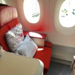 My seat for the 15 hour journey, 18A. A "true" window seat. | Image by Chris Dong