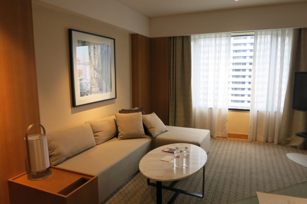 Grand Hyatt Singapore Suite Living Room