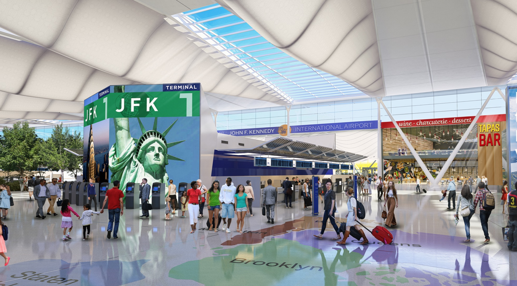 JFK Rendering New Terminal 1