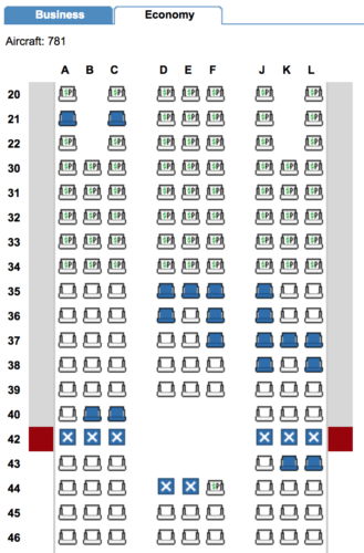 United 787-10 Economy Plus : Economy Seat Map • Point Me to the Plane