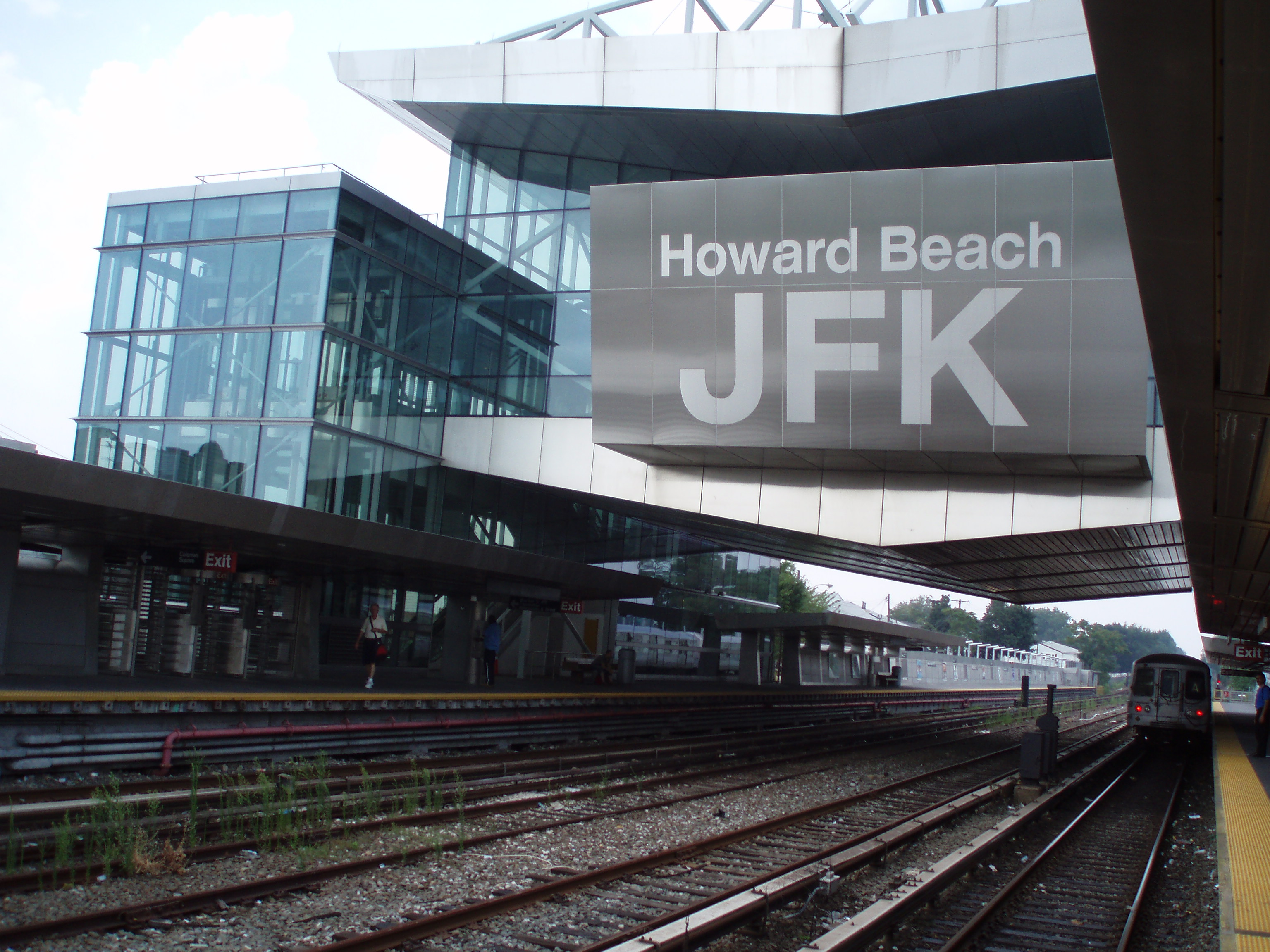 Head to Howard Beach station to catch the A train into Brooklyn and Manhattan