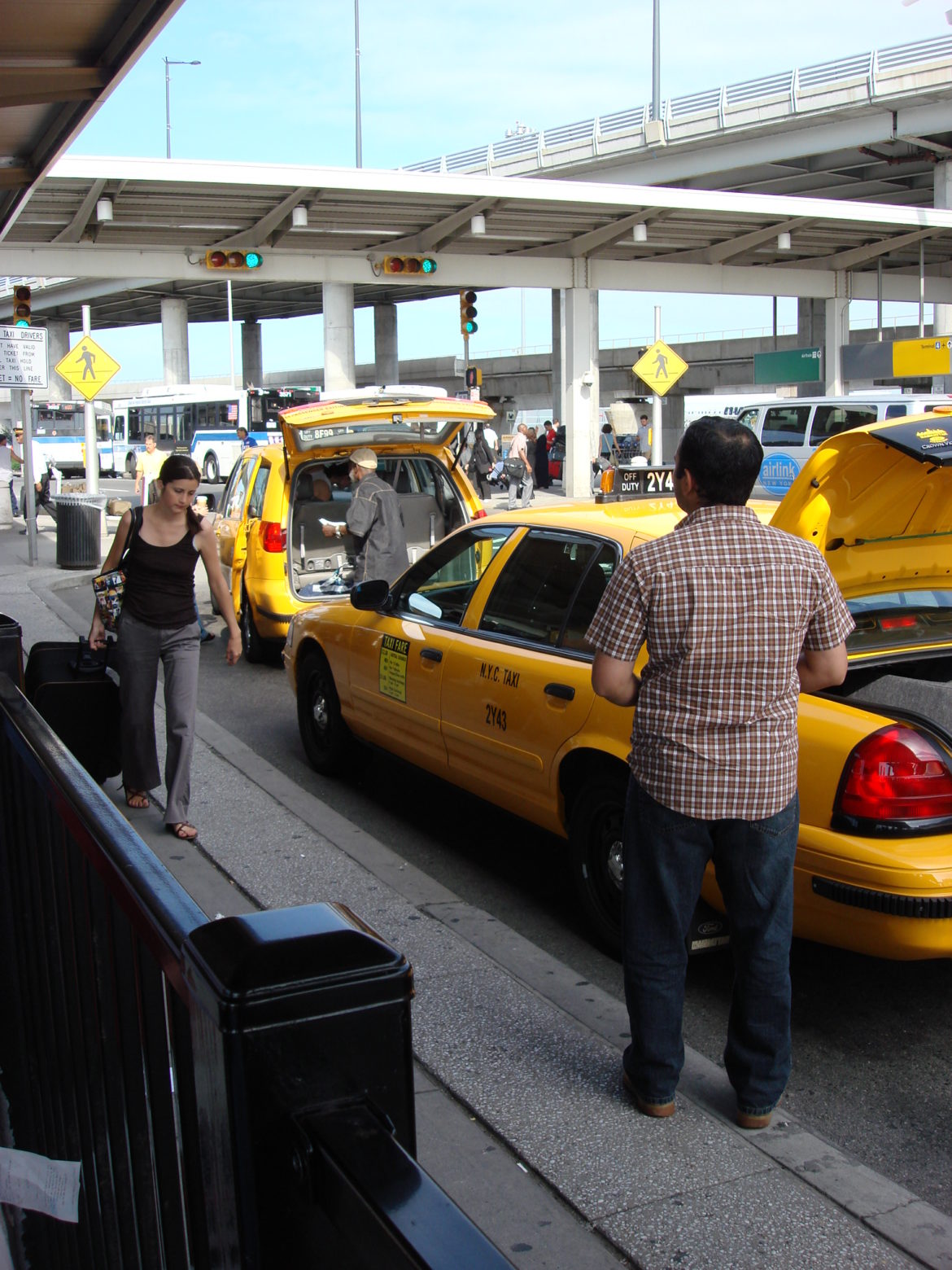 Waiting For A Taxi JFK Airport   New York 1170x1560 