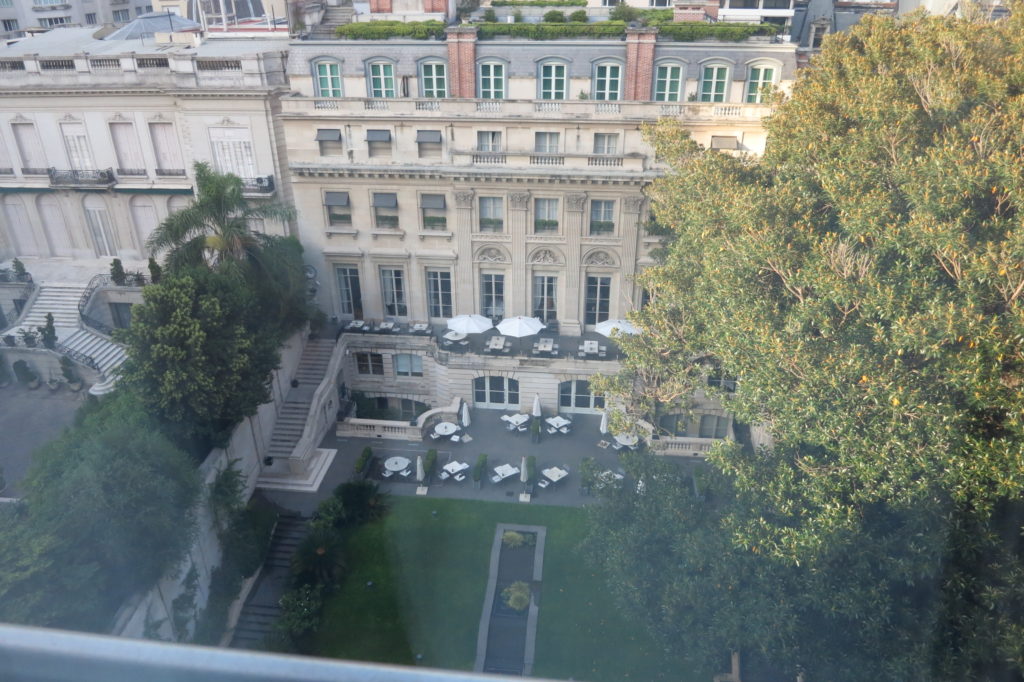 Park Hyatt Buenos Aires Argentina Garden and Palace Overview