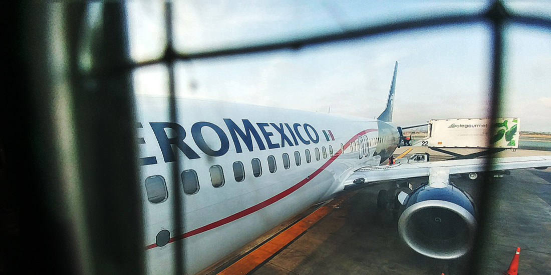 aeromexico international transfer time mexico city airport