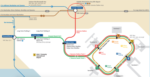 AirTrain-Map-JFK • Point Me to the Plane