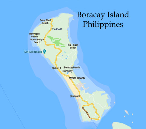 Boracay Island Map Point Me To The Plane   Boracay Island Map 500x441 